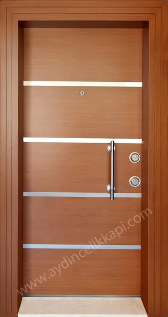 Çelik kapı 25. Paslanmazlı çelik kapı