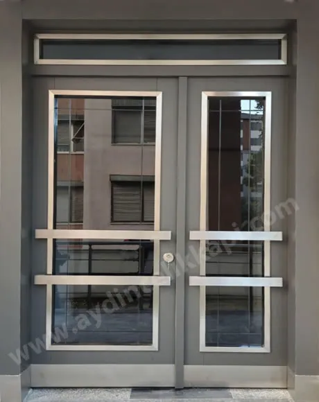 Apartman çelik kapı 3, Apartman giriş kapısı